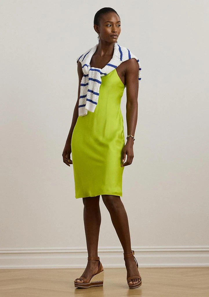 Ralph Lauren Featherweight Charmeuse Slip Dress