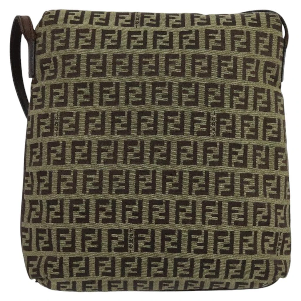Fendi Mamma Baguette  Canvas Shoulder Bag (Pre-Owned) 2