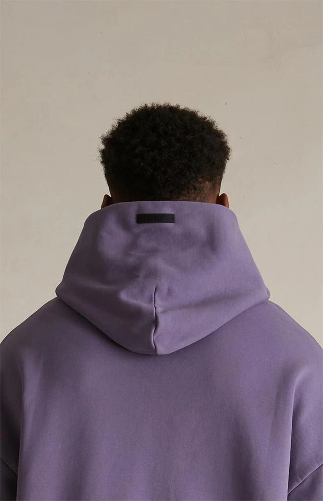 Essentials Lavender Heavy Fleece Hoodie 5