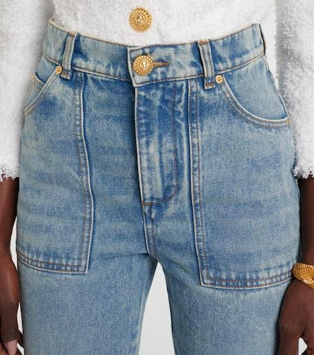 Balmain High-waisted flared jeans 4