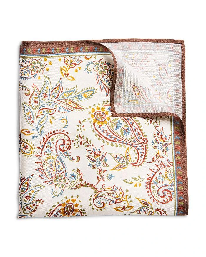 The Men's Store at Bloomingdale's Paisley Silk Pocket Square - Exclusive 2