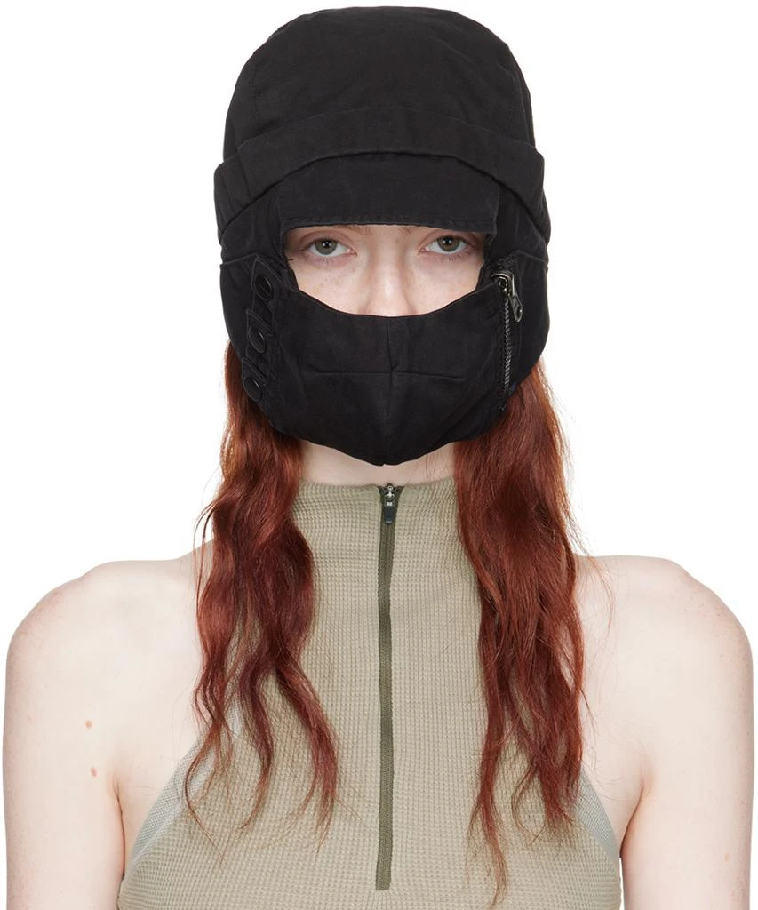 Hyein Seo Black Mask Flap Hat 1