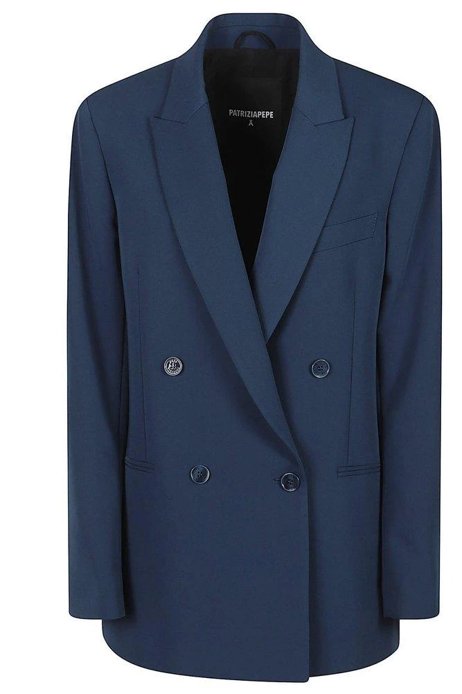 PATRIZIA Patrizia Pepe Oversized Double-Breasted Blazer