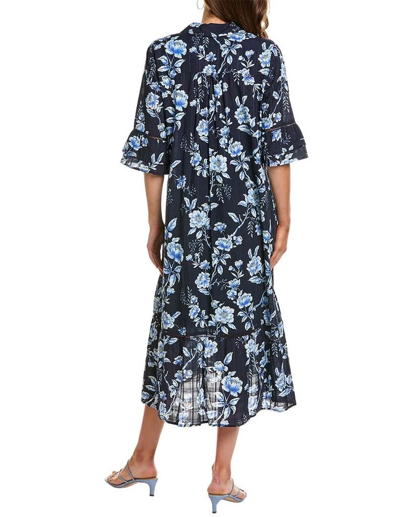 Johnny Was Magnolia Hi Low Linen-Blend Maxi Dress 2