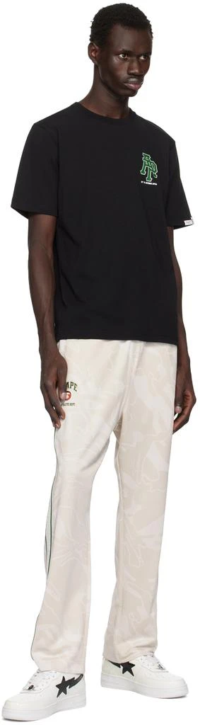 AAPE by A Bathing Ape Black Logo Short Sleeve T-shirt 4