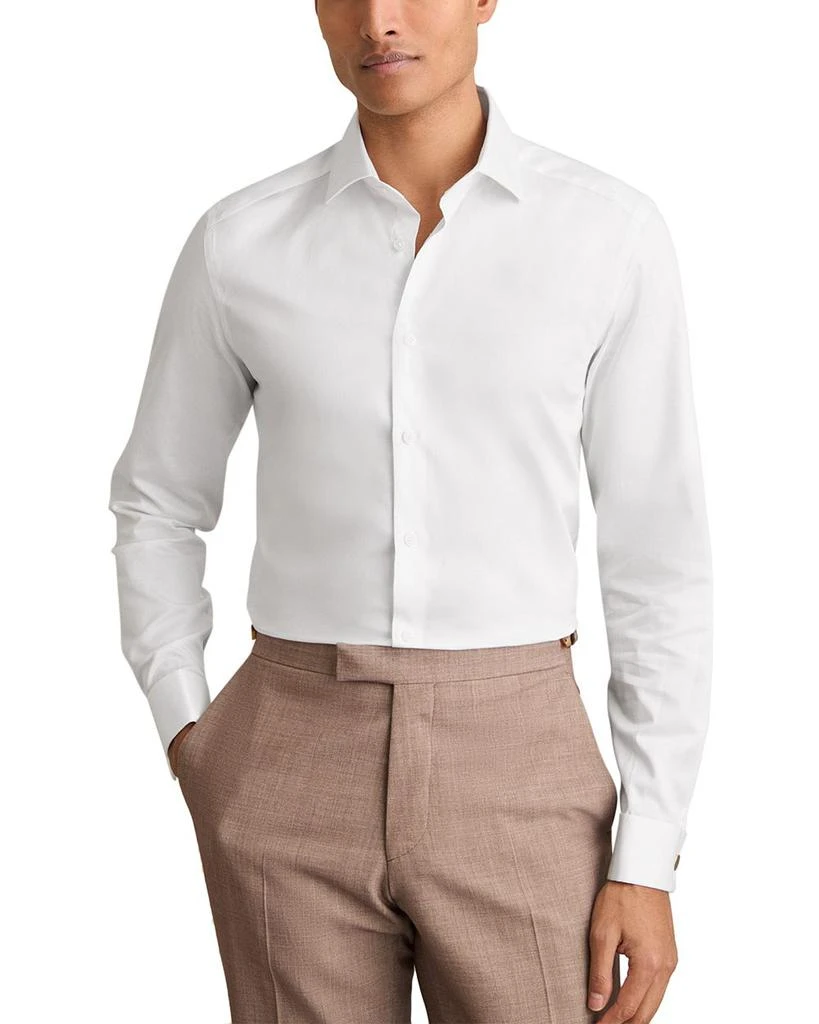 REISS Remote Slim Fit Dress Shirt - Shirts - Free Shipping - BeyondStyle