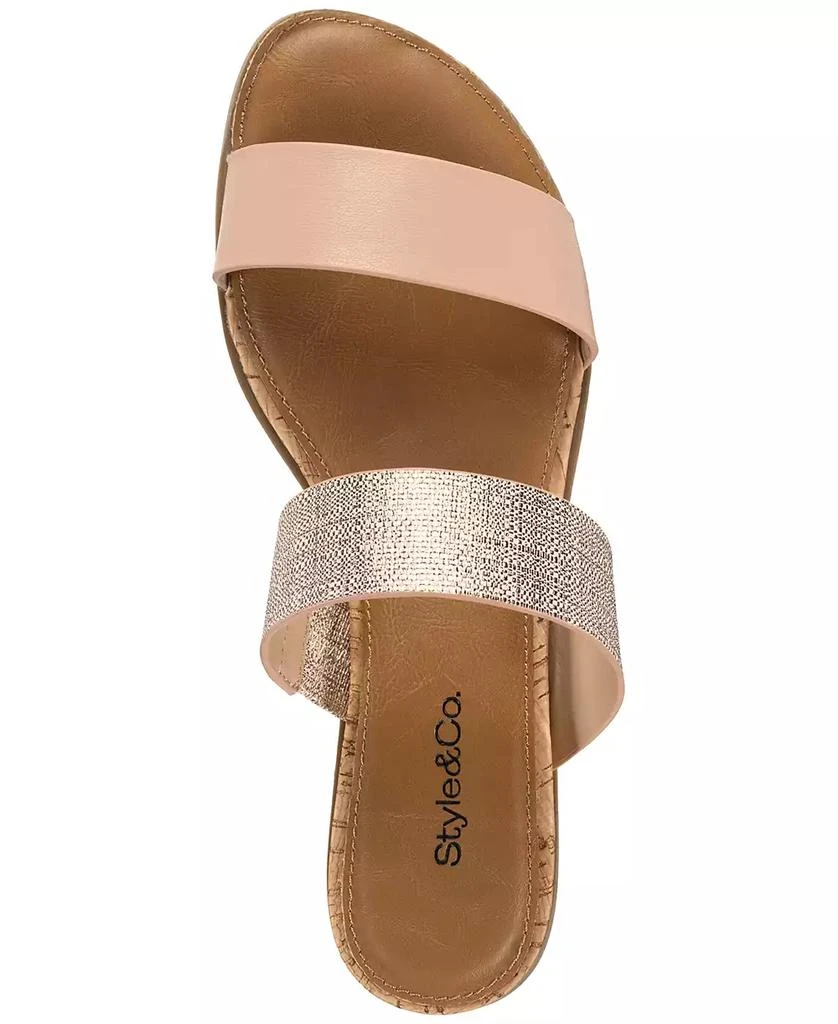 Shop Women's Elliee Flat Cushioned Sandals, Exclusively at Macy's