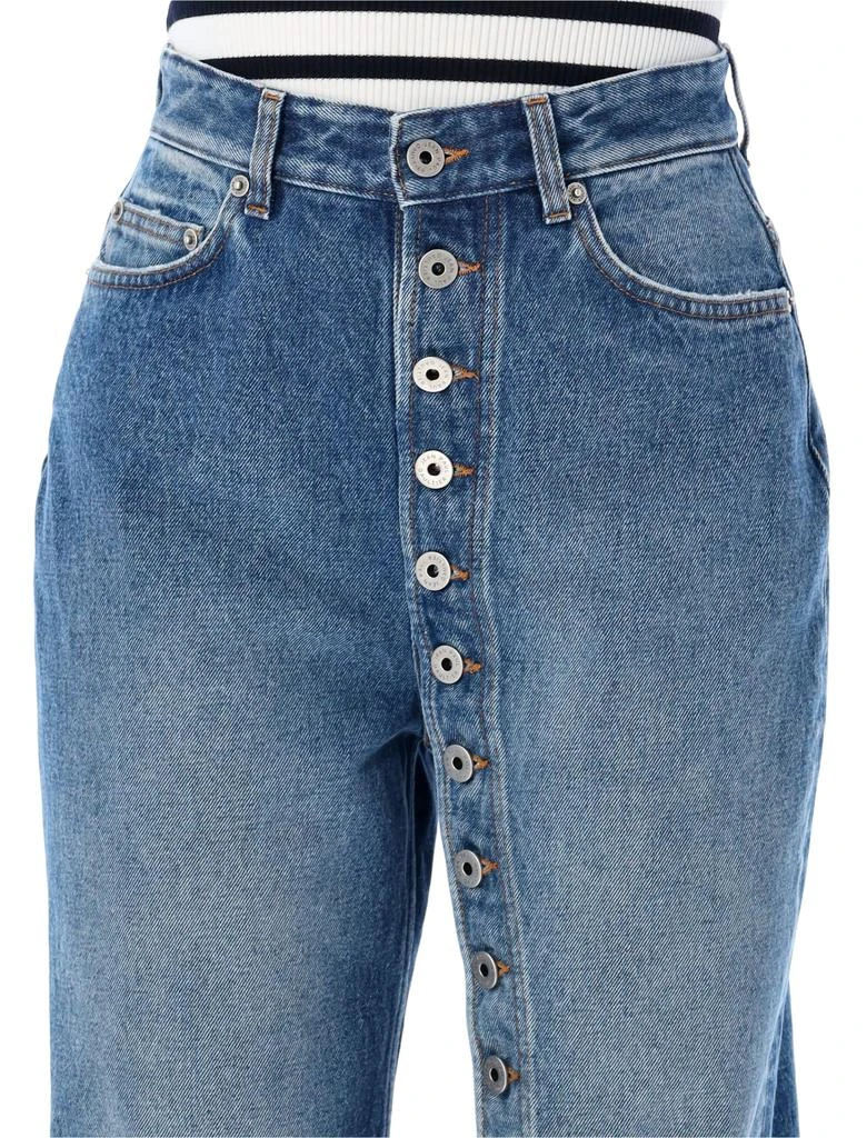 Jean Paul Gaultier Button Details Denim 3