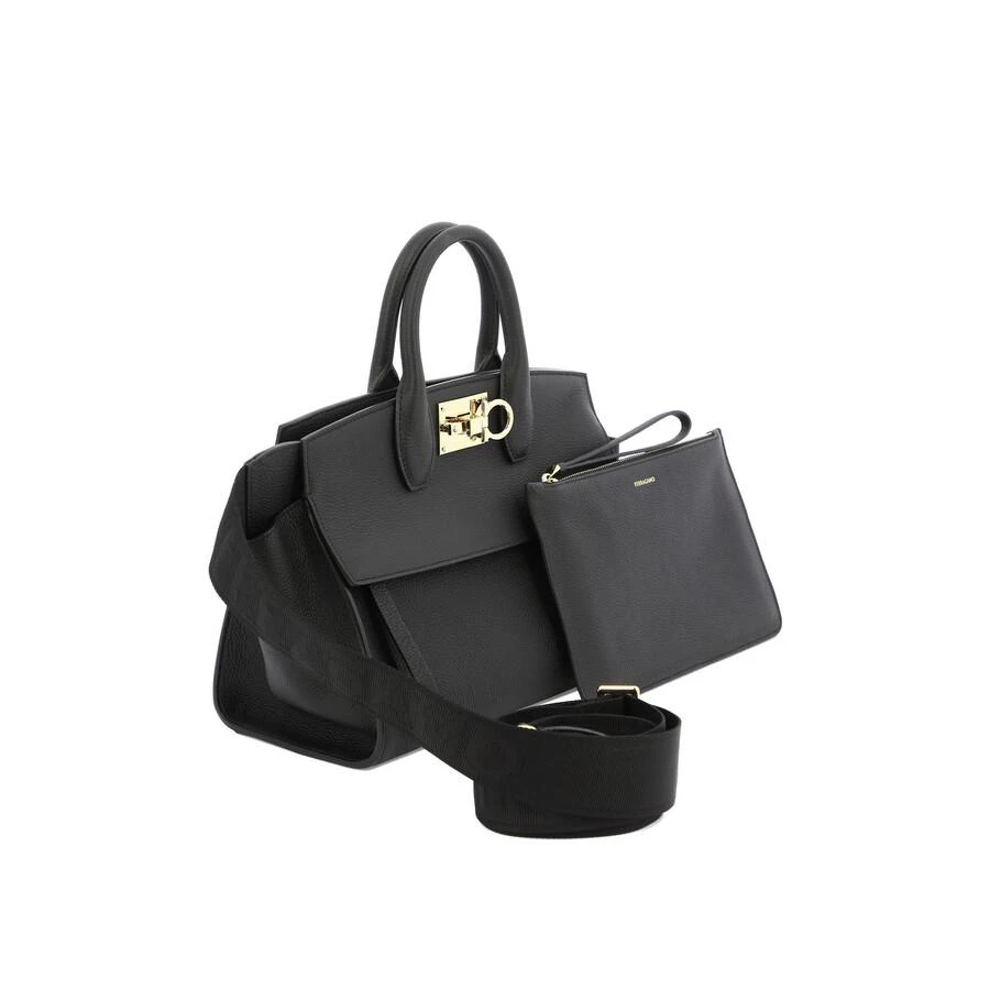 Salvatore Ferragamo Studio Gancini Tote Bag 2