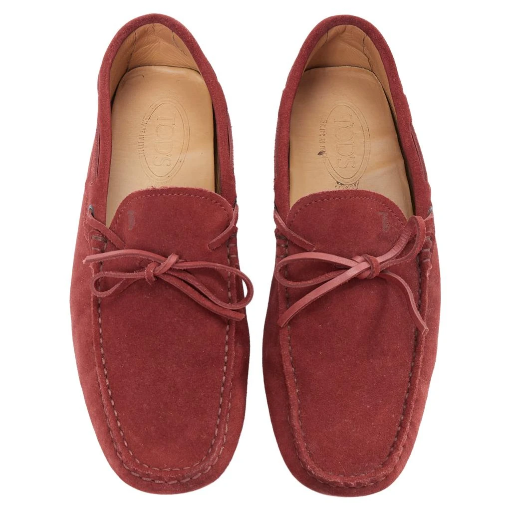 Tod's Tod's Gommino Suede Leather Dot Sole Driving Loafers 2