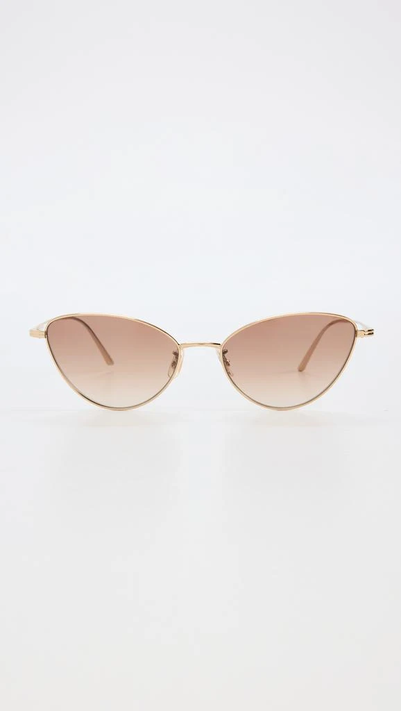 Oliver Peoples x Khaite Metal Cat Eye Sunglasses 1
