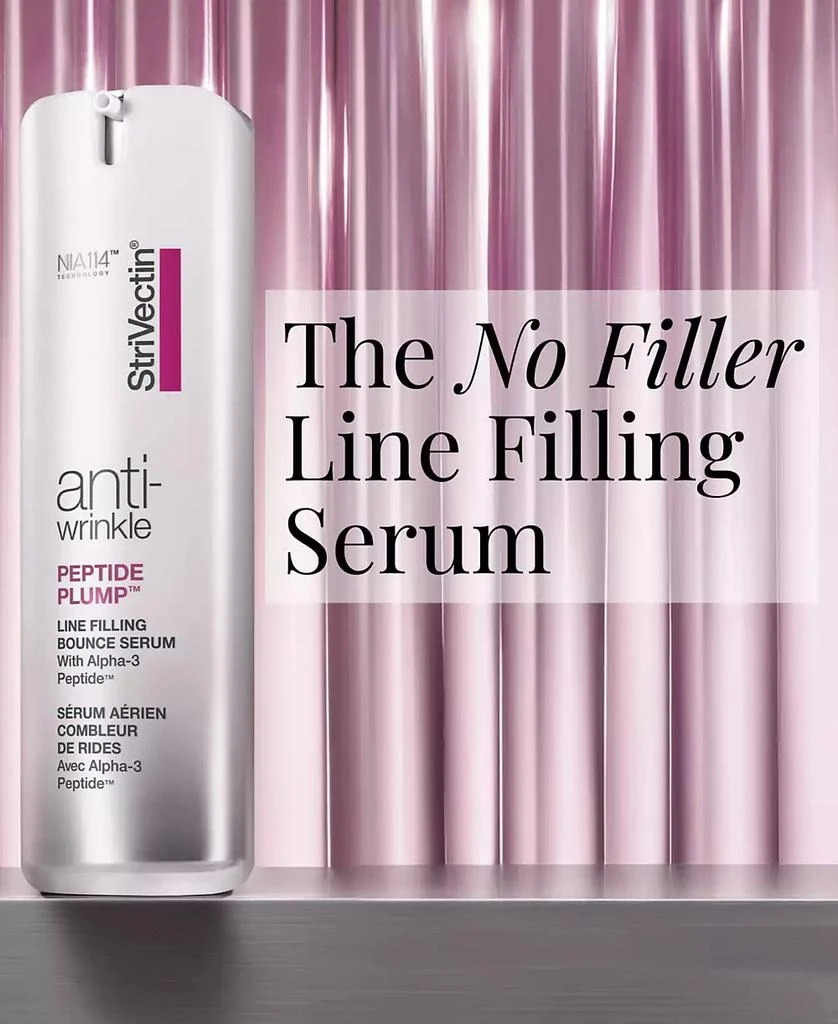 StriVectin Anti-Wrinkle Peptide Plump Line Filling Bounce Serum, 1oz 2