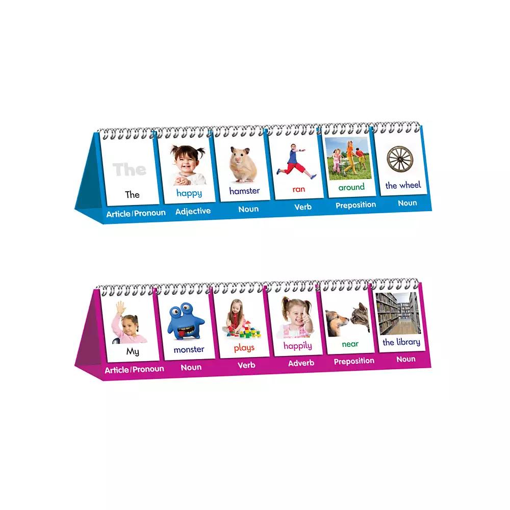 Junior Learning Parts of Speech Flip Cards Educational Learning Set
