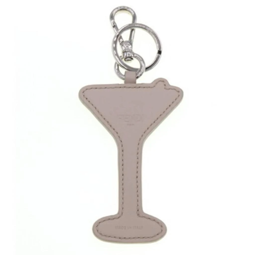 Fendi Leather Metal Keyring (Pre-Owned) 2
