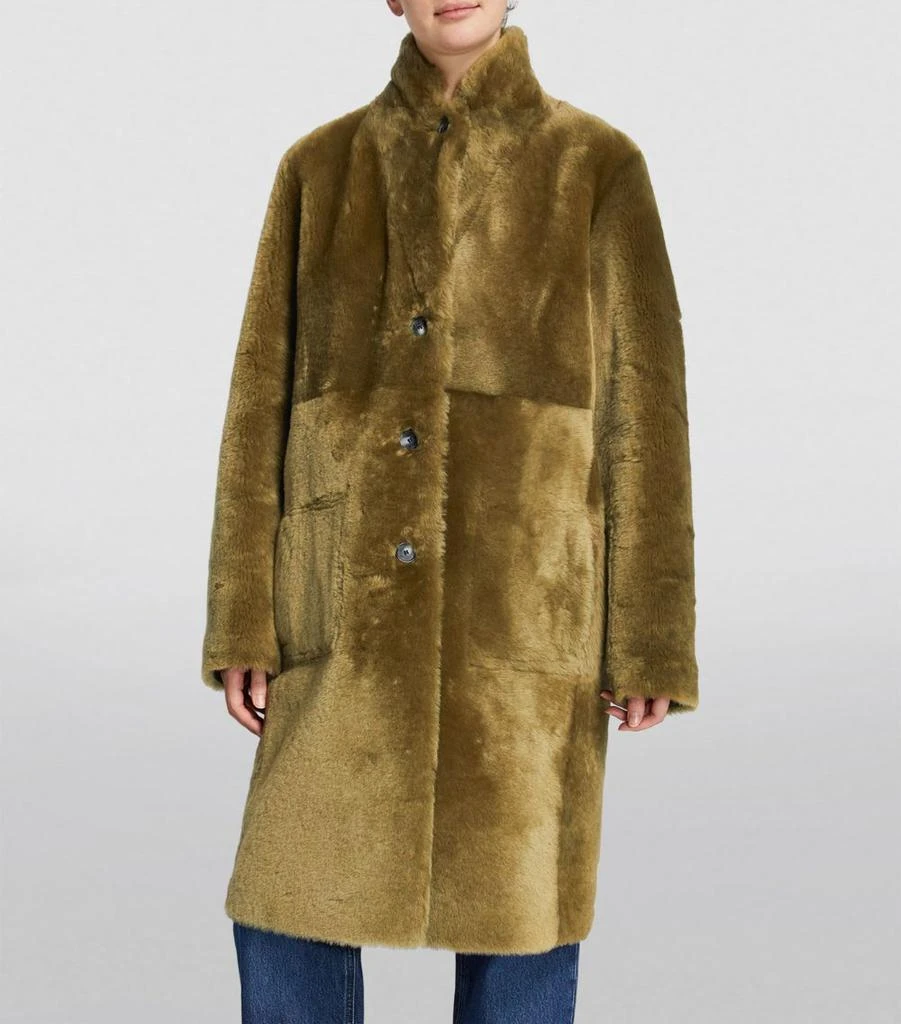 Joseph Shearling Reversible Britanny Coat 3