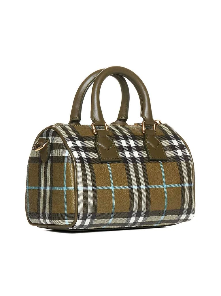 Burberry Burberry Mini Vintage Check-Printed Zipped Bowling Bag 2