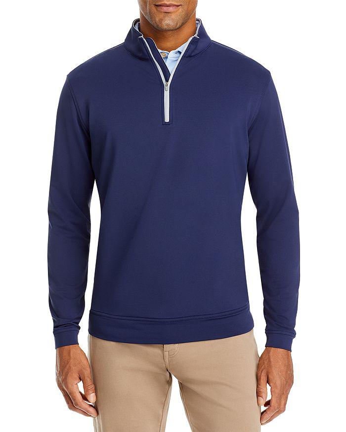 Peter Millar Crown Sport Dip popular Dye Quarter Zip Pullover Blue Grey Large $125