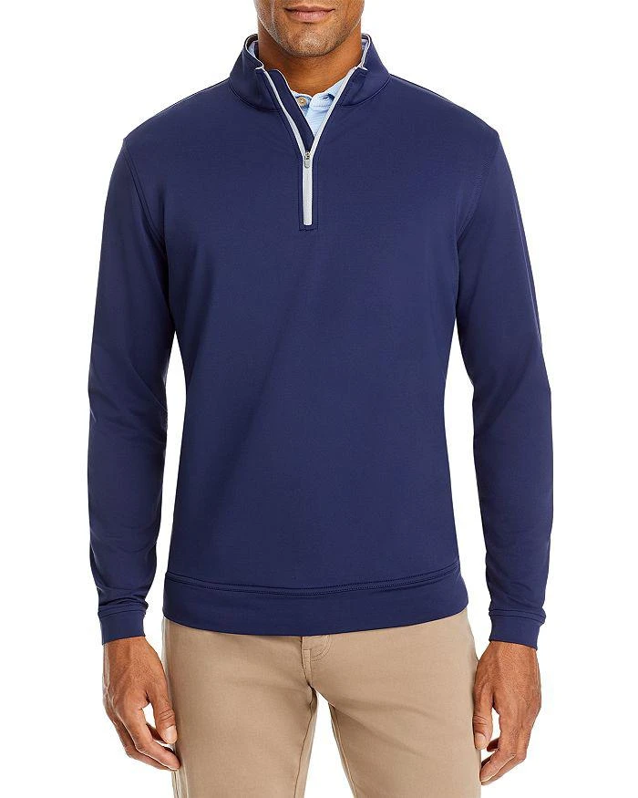 Peter Millar Crown Sport Perth Loop Quarter Zip Performance Pullover 1