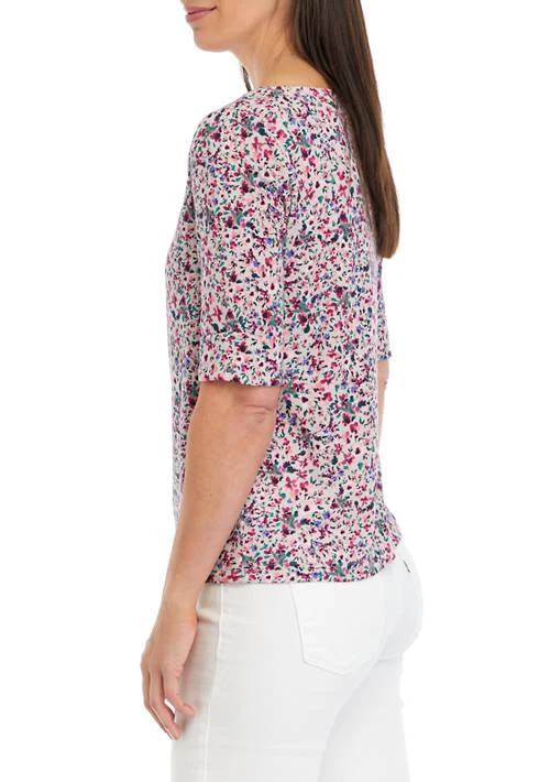 Gloria Vanderbilt Vanderbilt Womens Alanis T Shirt 3