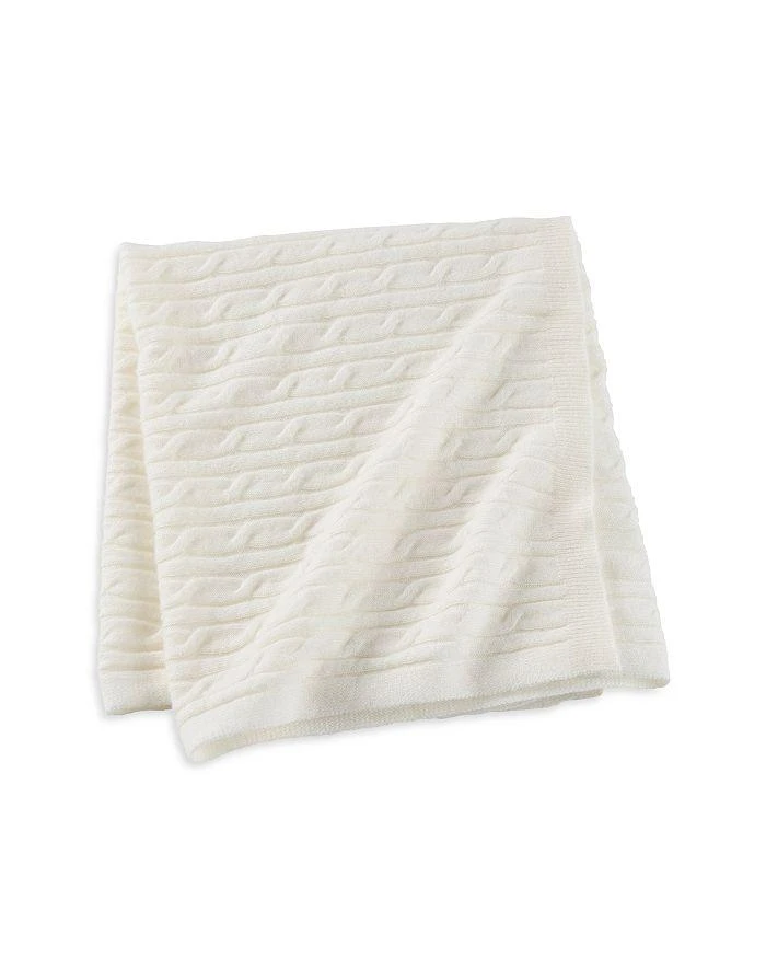 Bloomie
s Baby Bloomie
s Unisex Cable Knit Cashmere Baby Blanket 3