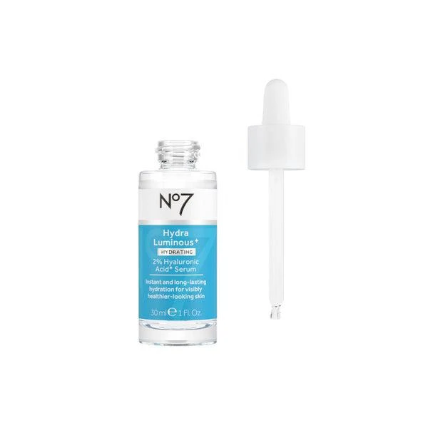 No7 HydraLuminous+ Serum 30ml 8