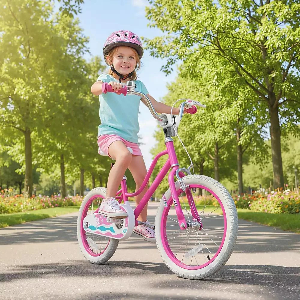 Slickblue Kids Bike Adjustable Handlebar with Starlight Wave Design