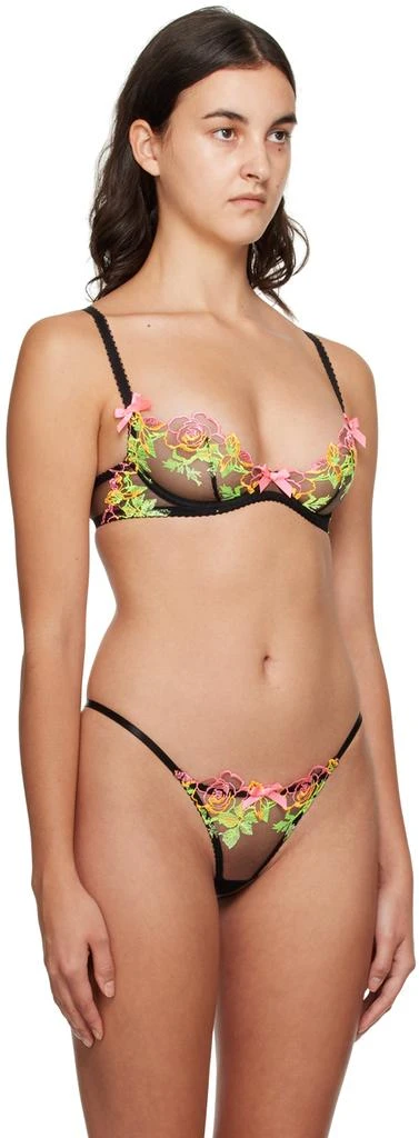 L'Agent by Agent Provocateur Black Callypso Bra 2