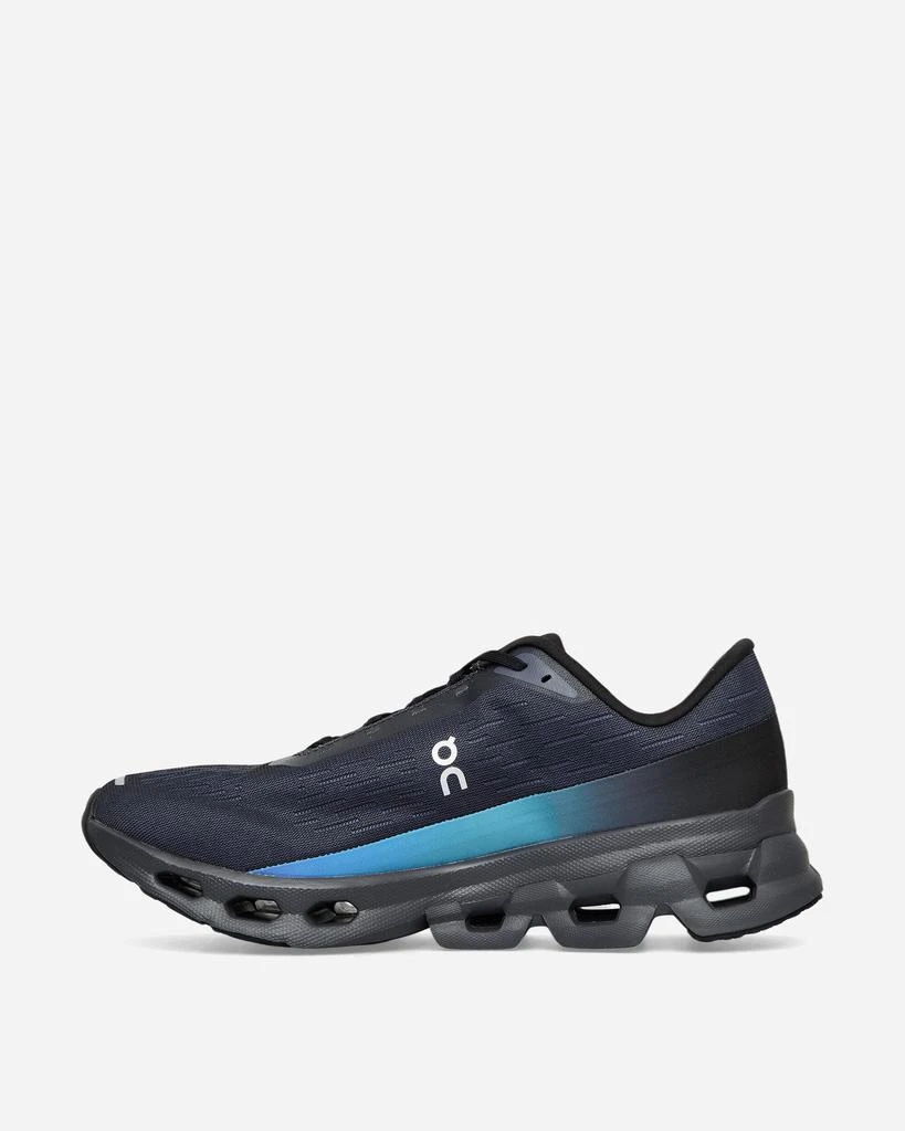 On Women's Cloudspark Sneakers Black / Blueberry 4