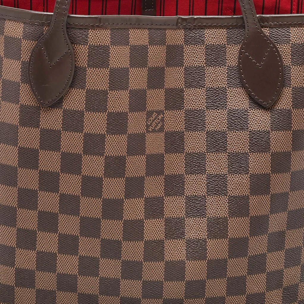 Louis Vuitton Louis Vuitton Damier Ebene Canvas Neverfull MM Bag 5