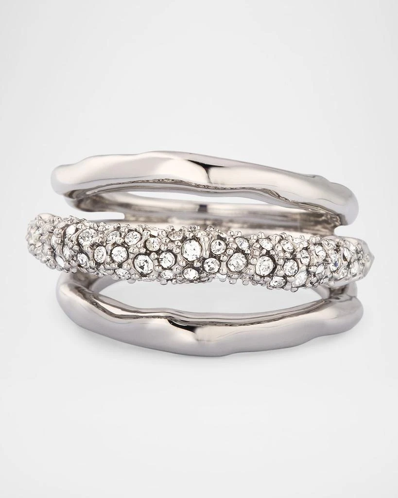 Alexis Bittar Solanales Crystal Orbitting Ring 1