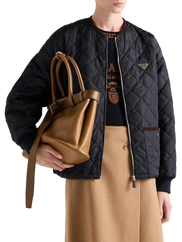 Prada Wool and Cashmere Crew-Neck Sweater 2