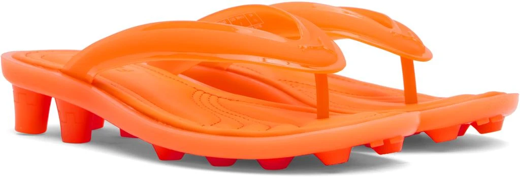 Puma Orange Fenty Edition Cat Cleat Jelly Sandals 4