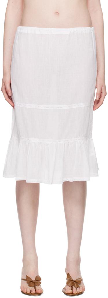 GIMAGUAS ホワイトSwan ミディアムスカート White Swan Midi Skirt – On Sale Now with Up to 75% Off | Discover