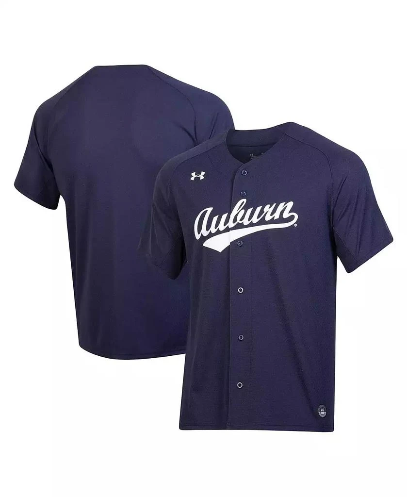 Under Armour Men's Auburn Tigers Replica Baseball Jersey 1