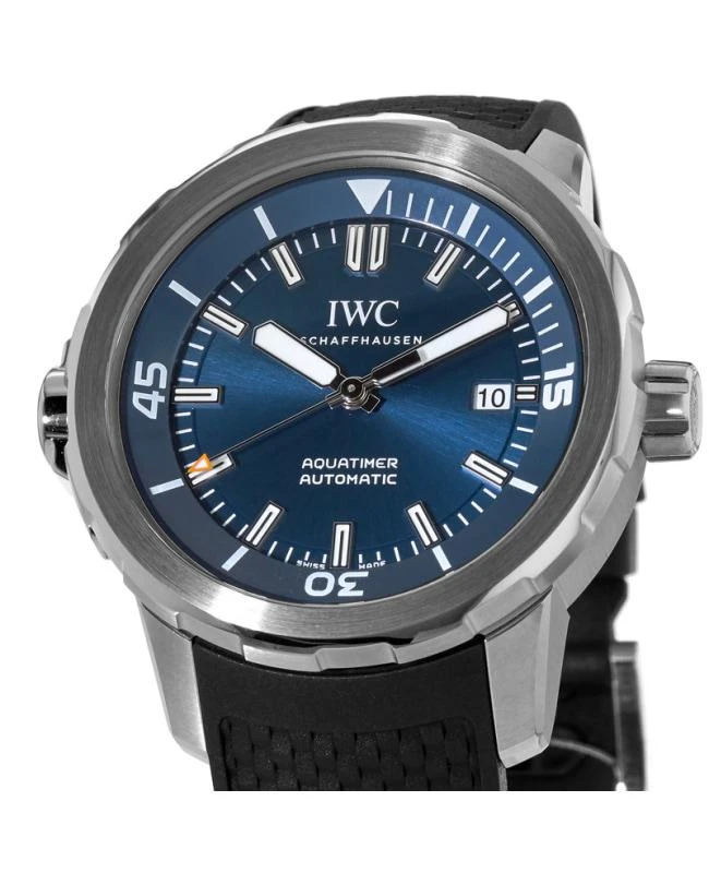 IWC Schaffhausen IWC Aquatimer Automatic Expedition Jacques-Yves Cousteau Blue Dial Men's Watch IW329005 2