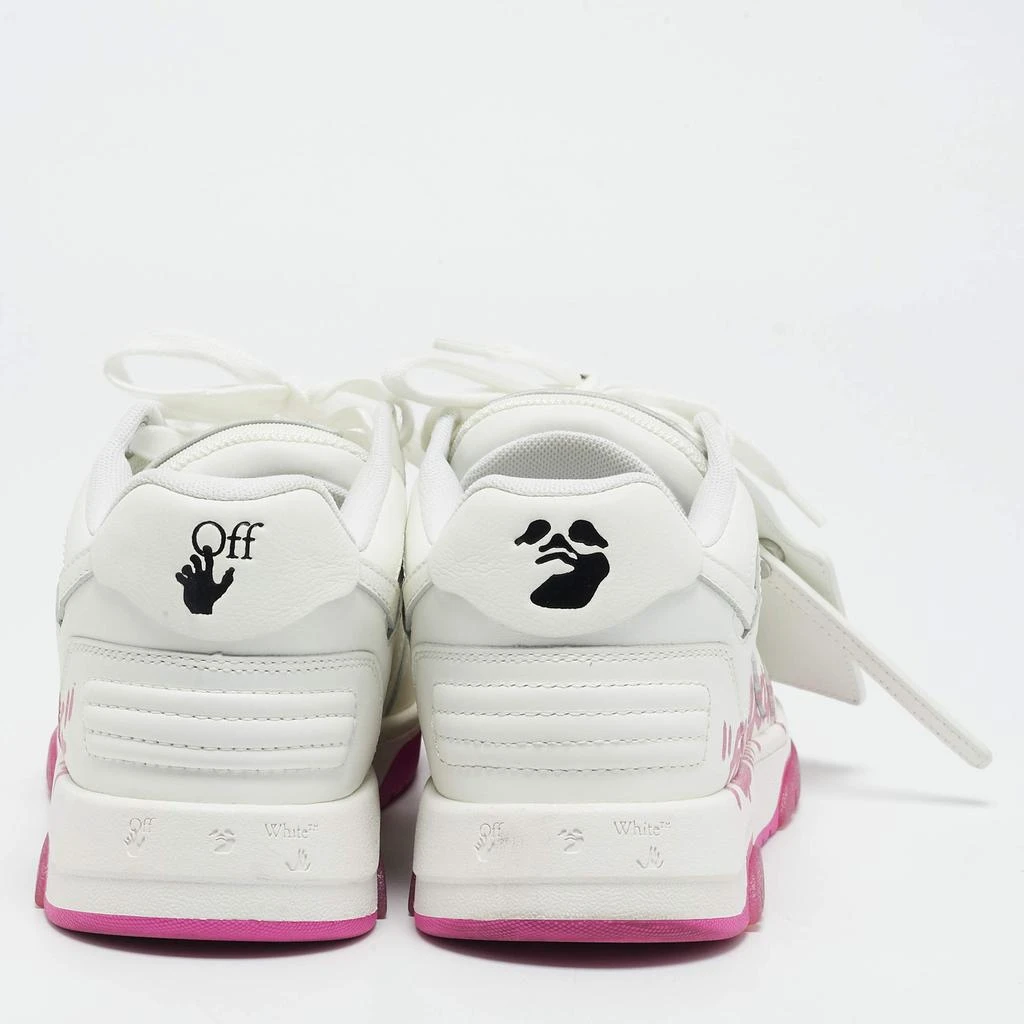 Off-White Off-White White Leather Out Of Office Sneakers Size 38 5