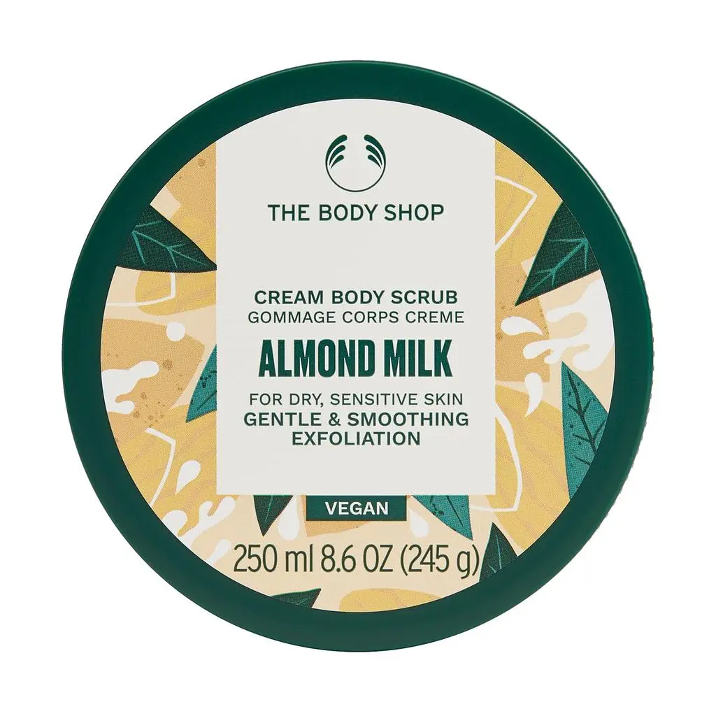 THE BODY SHOP The Body Shop - Almond Milk Body Scrub (250ml)