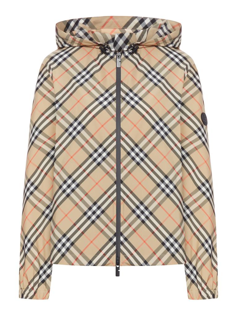 ジャケット BURBERRY BEIGE WOOL-BLEND SHORT JACKET Burberry BEIGE WOOL-BLEND SHORT JACKET - Jackets - BeyondStyle