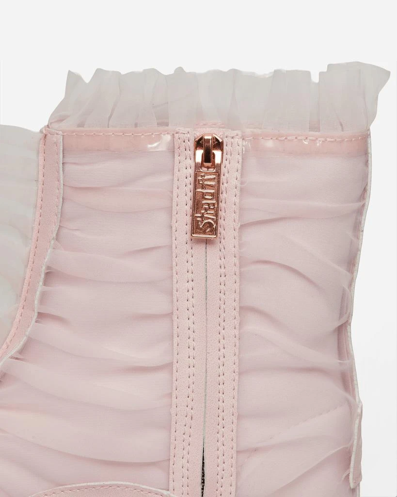 UGG Collina Strada Short Ruffle Boots Seashell Pink 8