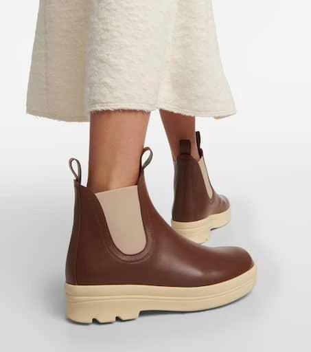 Loro Piana Lakeside leather Chelsea boots 7