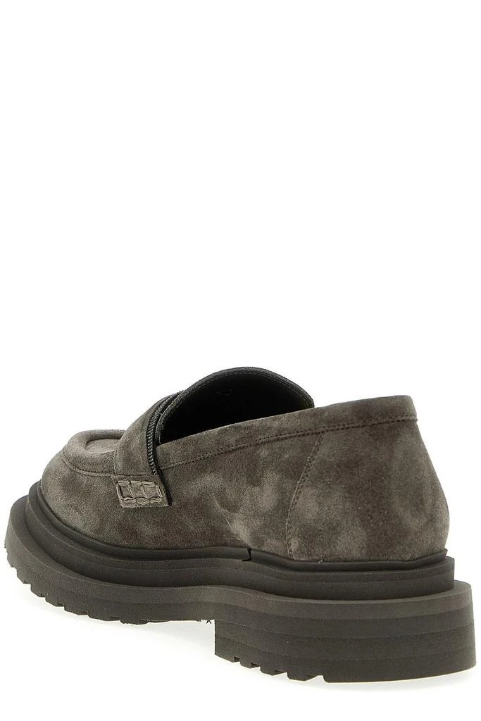 Brunello Cucinelli Brunello Cucinelli Embellished Slip-On Chunky Loafers 2