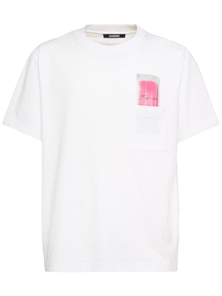 【送料&関税込】Jacquemus Typo Cotton Crew-neck T-shirt Jacquemus TYPO COTTON CREW-NECK T-SHIRT - T-Shirts - BeyondStyle