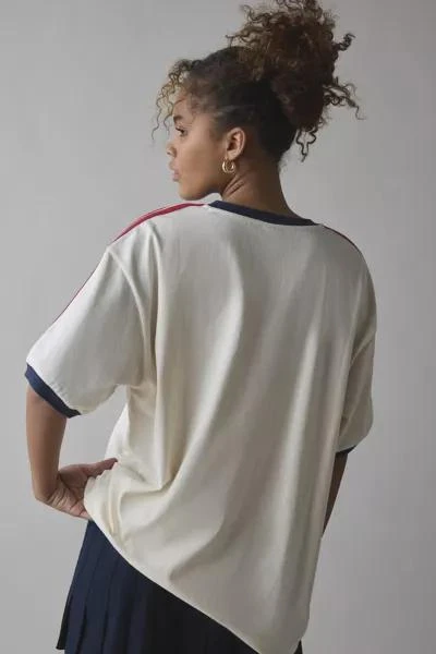 Urban Outfitters 1998 France Oversized V-Neck Jersey Tee 3