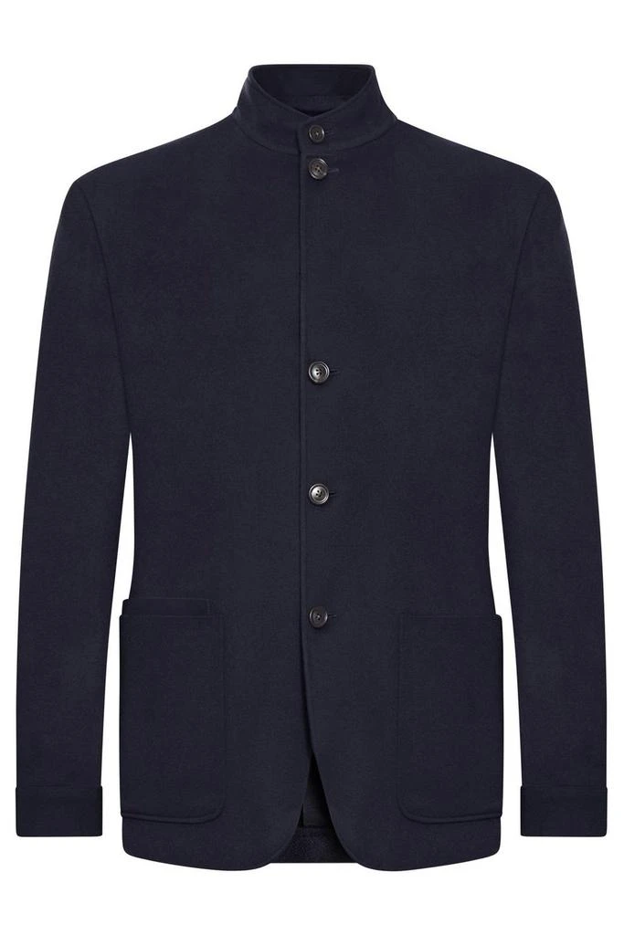 Zegna Zegna Single-Breasted Tailored Blazer 1