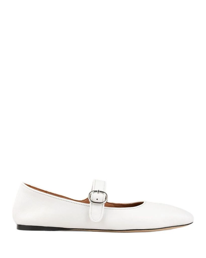 Sandro Women's Shiny Leather Ballet Flats 4