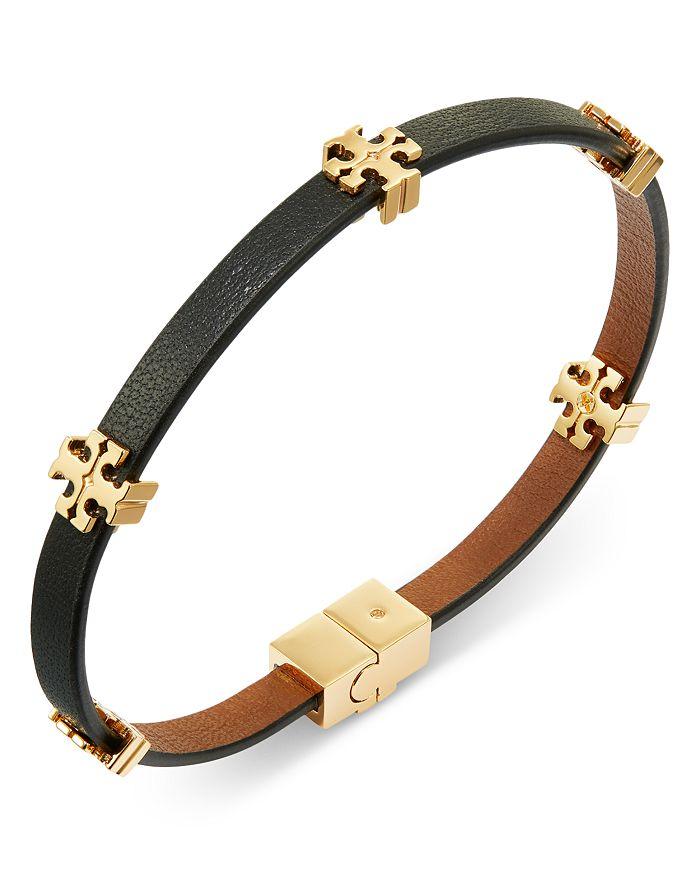 Tory Burch Eleanor Leather Bracelet