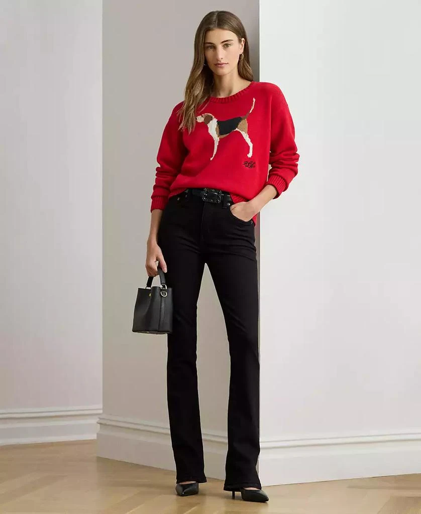 Ralph Lauren Women
s Cotton Dog Sweater 3