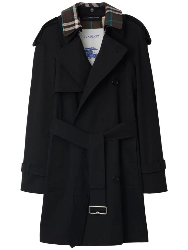 Burberry Women
s Detachable-Collar Trench Coat