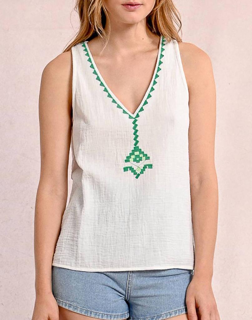Molly Bracken Molly Bracken - Washed Cotton Tank Top