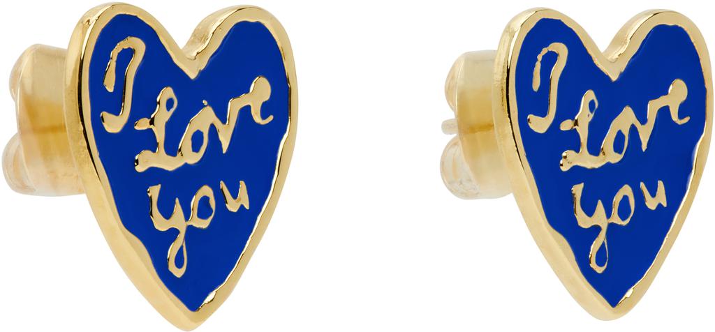CHOPOVA LOWENA Gold Lovers Earrings